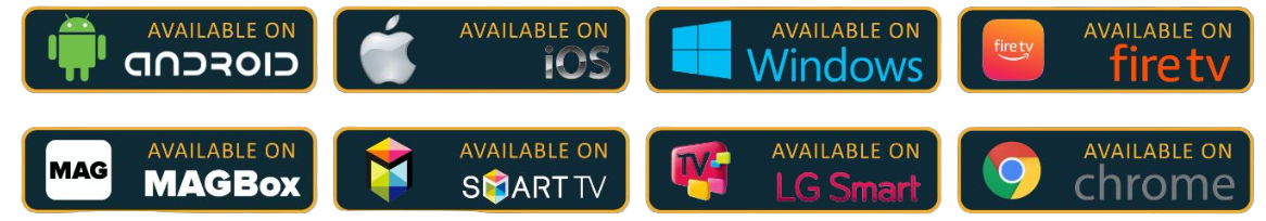 Smarters Pro IPTV compatible devices including Smart TV Android iOS Fire Stick and more