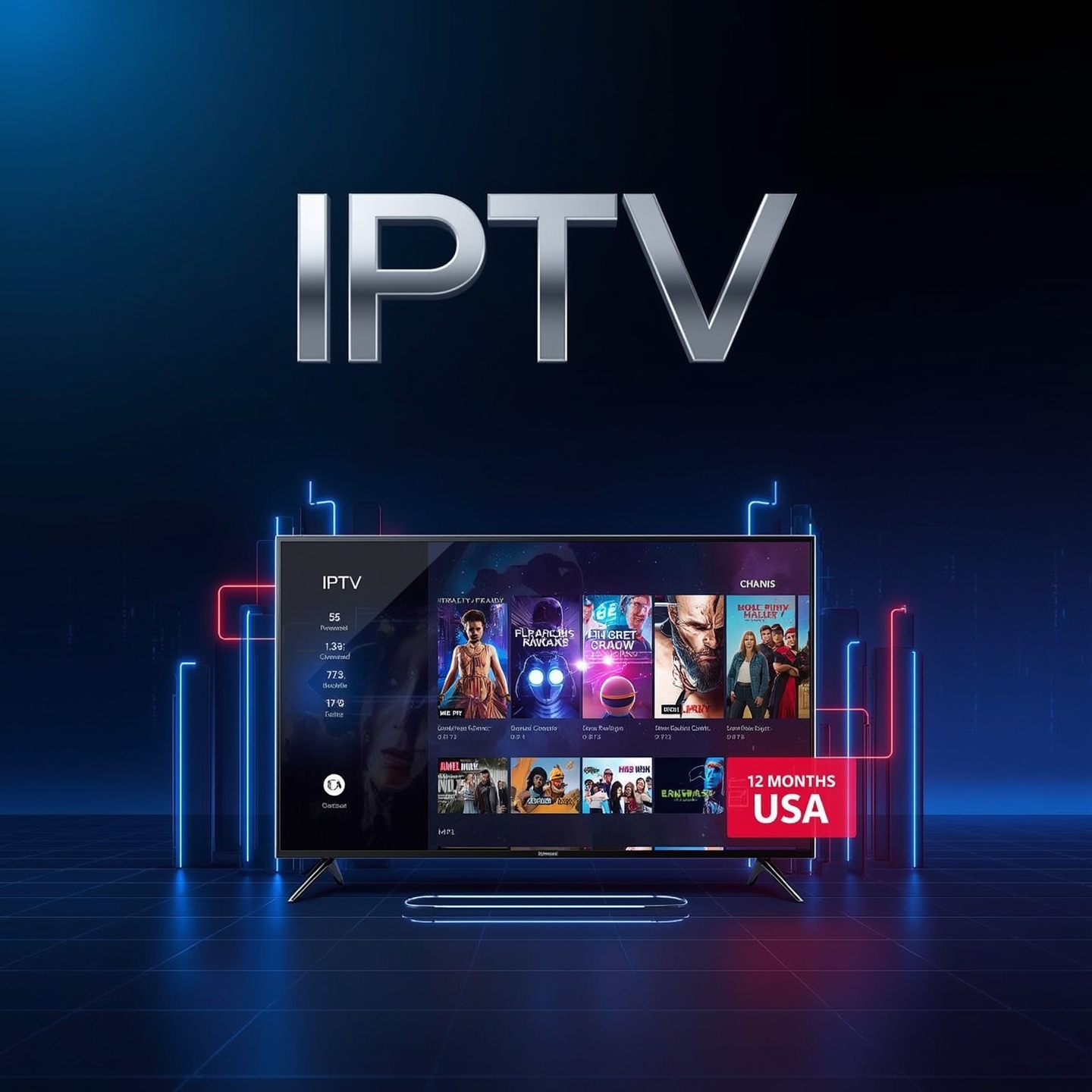IPTV 12 Month Subscription