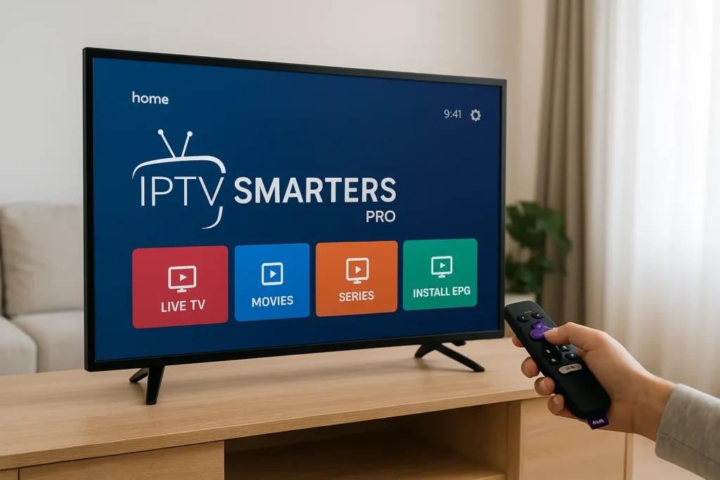 How to Install Smarters Pro on Roku